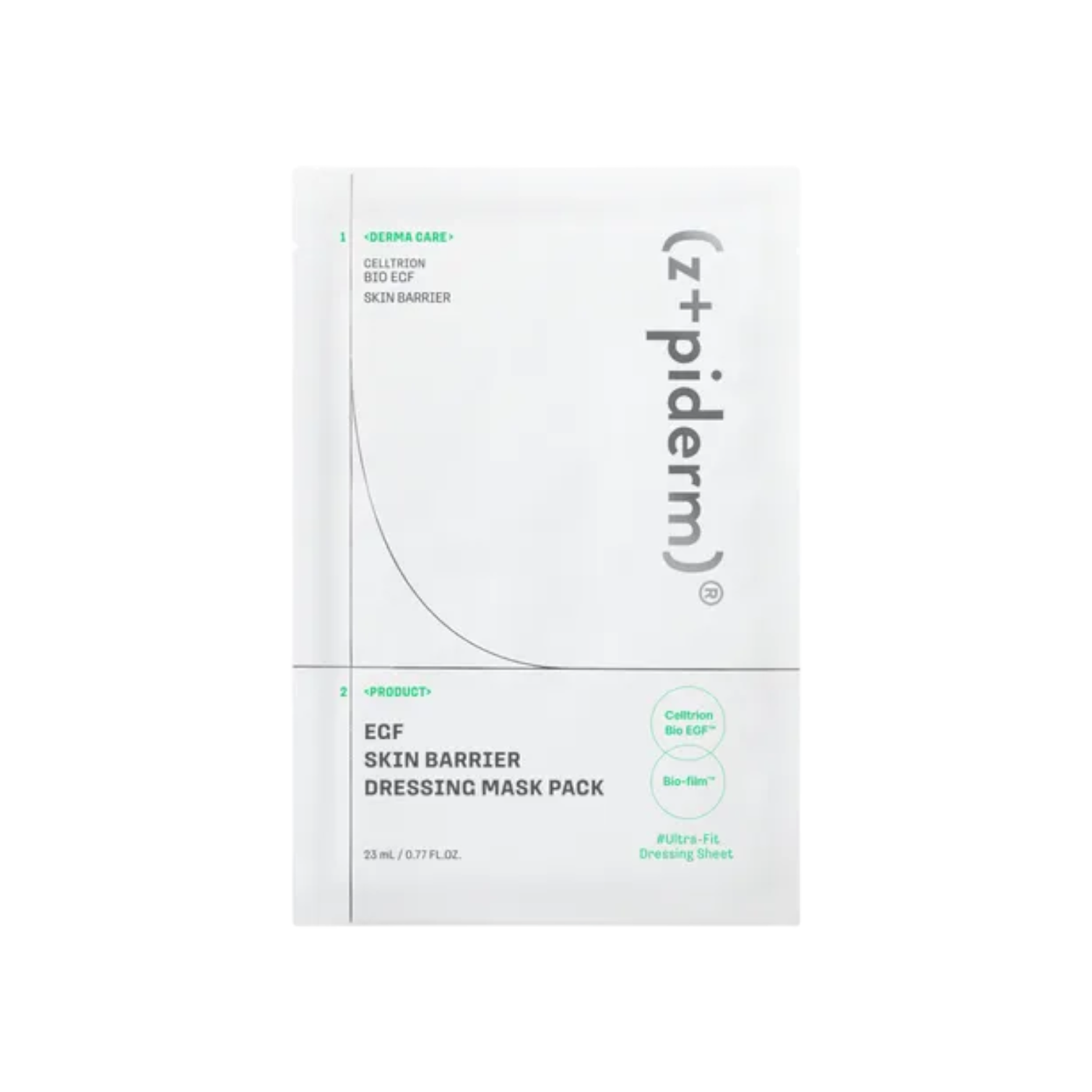 EGF skin barrier dressing mask pack